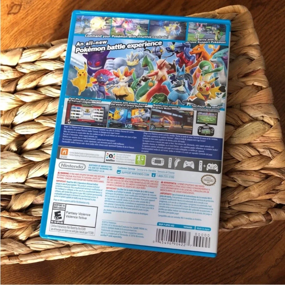 Pokken Tournament video game for Wii U